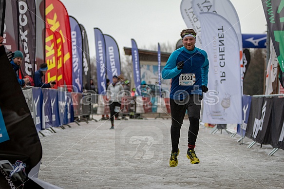 Starty a cílová fota Winter Skyrace 2019