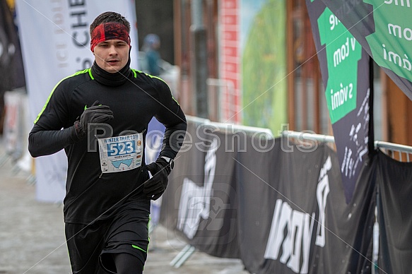 Starty a cílová fota Winter Skyrace 2019