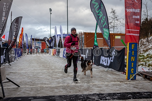 Starty a cílová fota Winter Skyrace 2019