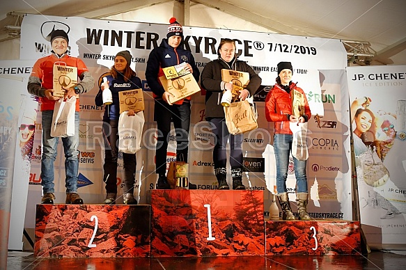 WINTER Skyrace - vyhlášení výsledků