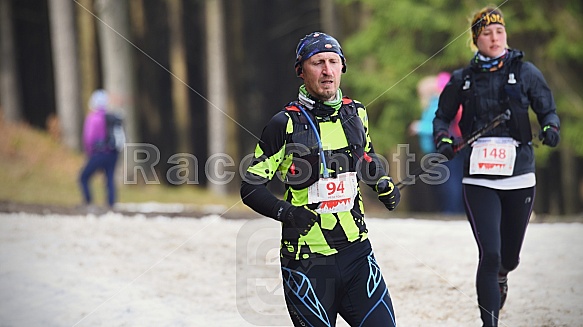 První seběh Ještěd Skyrace