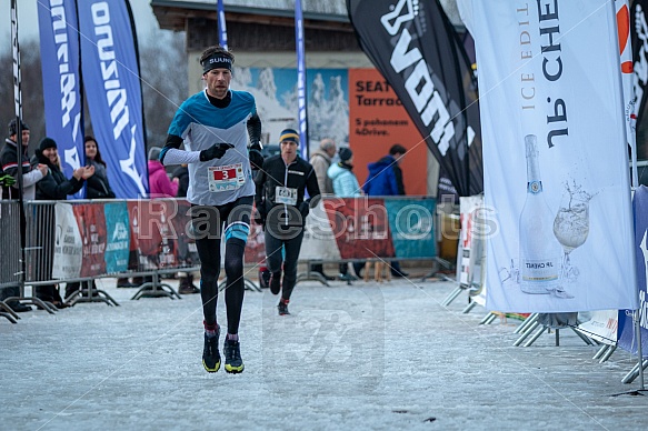 Starty a cílová fota Winter Skyrace 2019