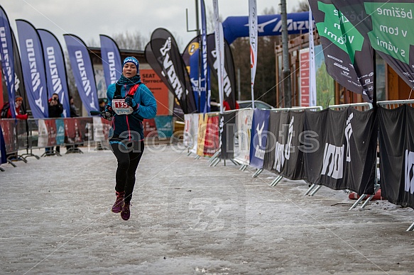Starty a cílová fota Winter Skyrace 2019