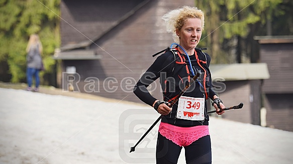 První seběh Ještěd Skyrace
