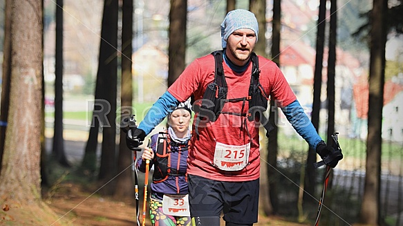 První seběh Ještěd Skyrace