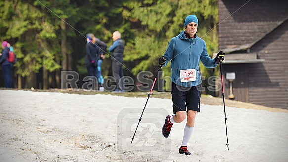 První seběh Ještěd Skyrace