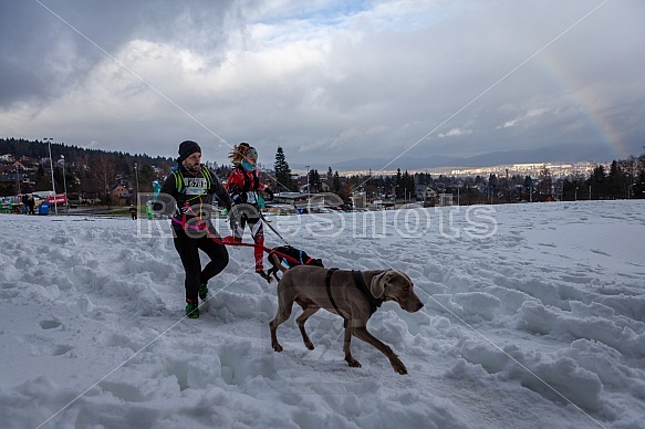 Starty a cílová fota Winter Skyrace 2019