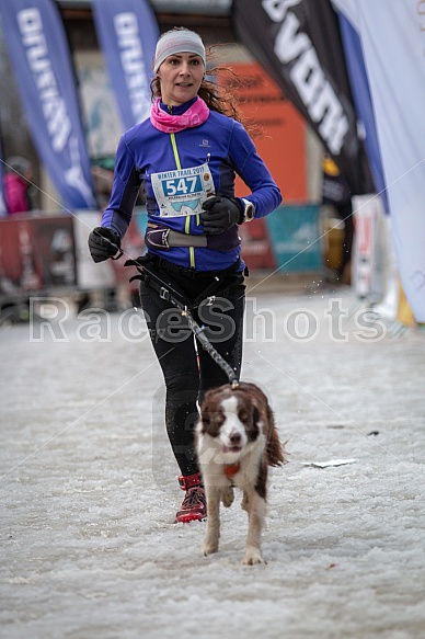 Starty a cílová fota Winter Skyrace 2019