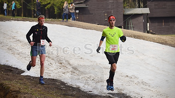 První seběh Ještěd Skyrace