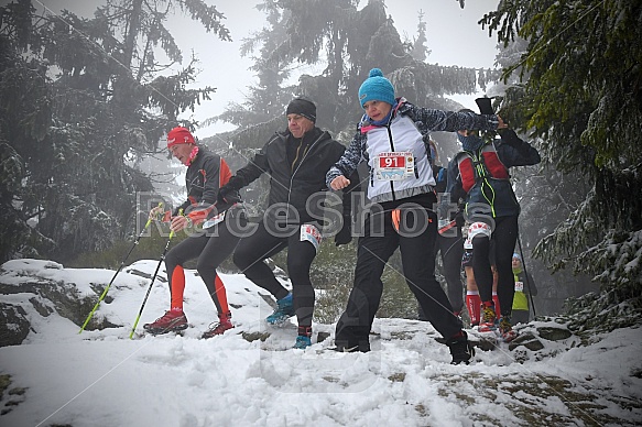 Seběh z Ještědu WINTER Skyrace Seběh z Ještědu WINTER Skyrace