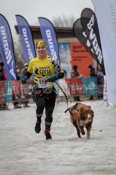 Starty a cílová fota Winter Skyrace 2019