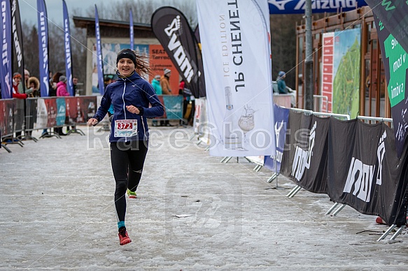 Starty a cílová fota Winter Skyrace 2019