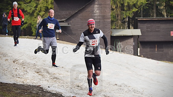 První seběh Ještěd Skyrace