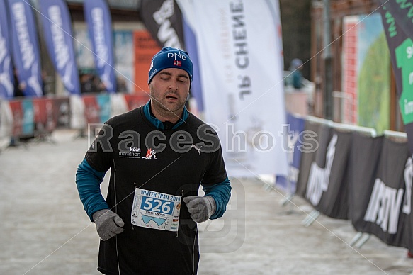 Starty a cílová fota Winter Skyrace 2019