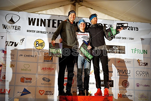 WINTER Skyrace - vyhlášení výsledků