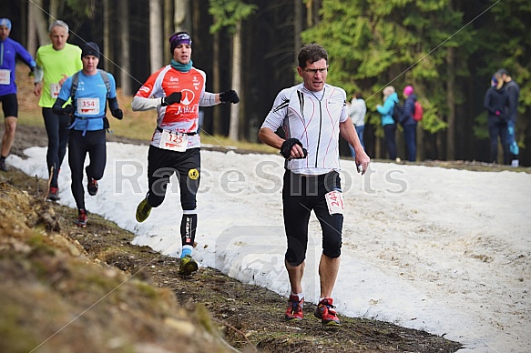 První seběh Ještěd Skyrace