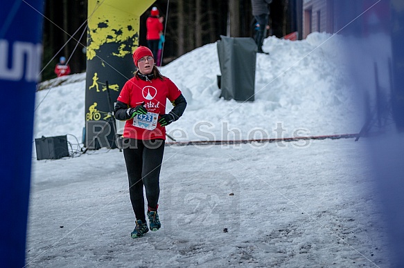 Starty a cílová fota Winter Skyrace 2019