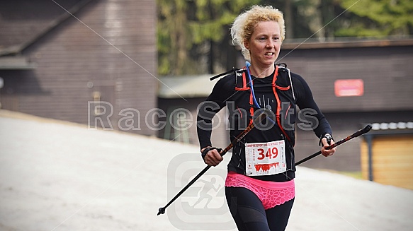 První seběh Ještěd Skyrace