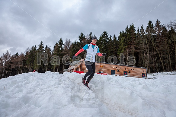 Starty a cílová fota Winter Skyrace 2019