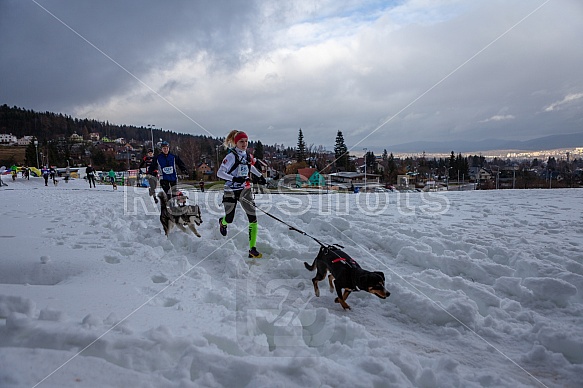 Starty a cílová fota Winter Skyrace 2019