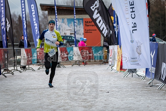 Starty a cílová fota Winter Skyrace 2019