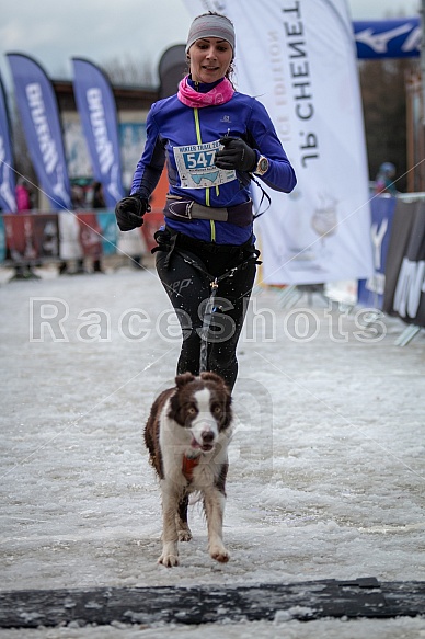 Starty a cílová fota Winter Skyrace 2019