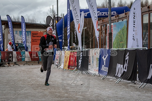 Starty a cílová fota Winter Skyrace 2019