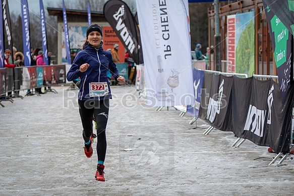 Starty a cílová fota Winter Skyrace 2019