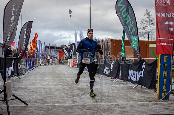 Starty a cílová fota Winter Skyrace 2019