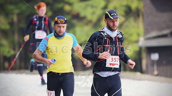První seběh Ještěd Skyrace
