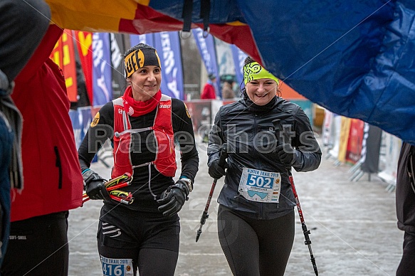 Starty a cílová fota Winter Skyrace 2019
