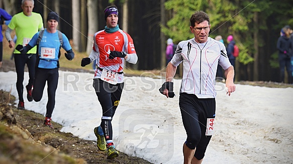 První seběh Ještěd Skyrace