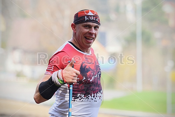 První seběh Ještěd Skyrace