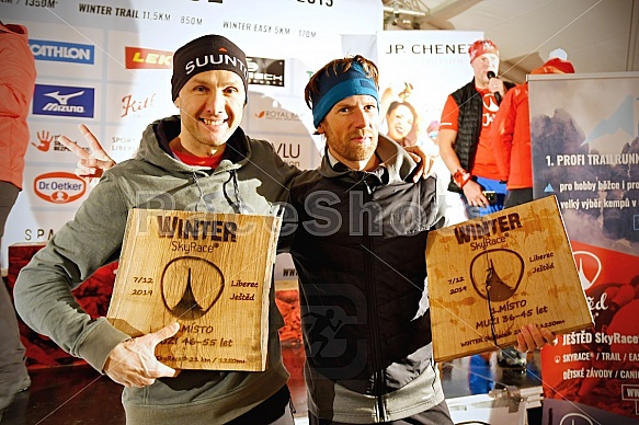 WINTER Skyrace - vyhlášení výsledků