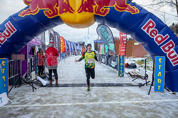 Starty a cílová fota Winter Skyrace 2019