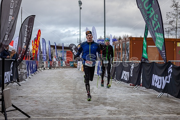 Starty a cílová fota Winter Skyrace 2019