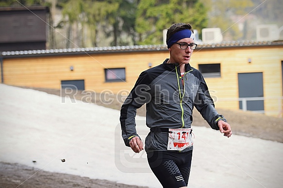 První seběh Ještěd Skyrace