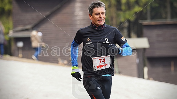 První seběh Ještěd Skyrace