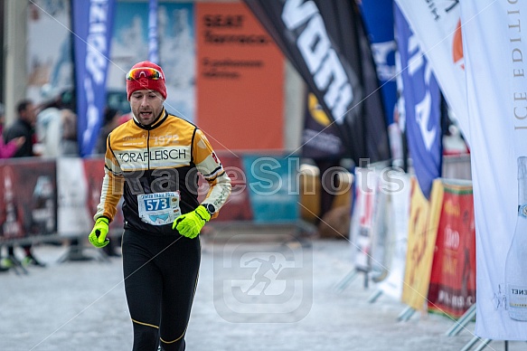 Starty a cílová fota Winter Skyrace 2019
