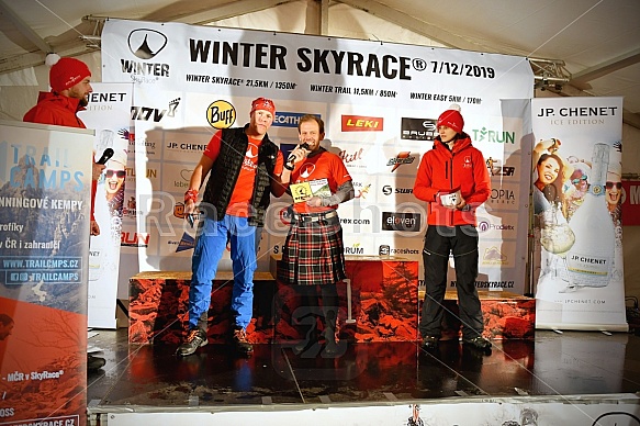 WINTER Skyrace - vyhlášení výsledků