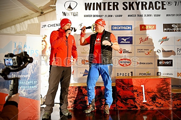 WINTER Skyrace - vyhlášení výsledků