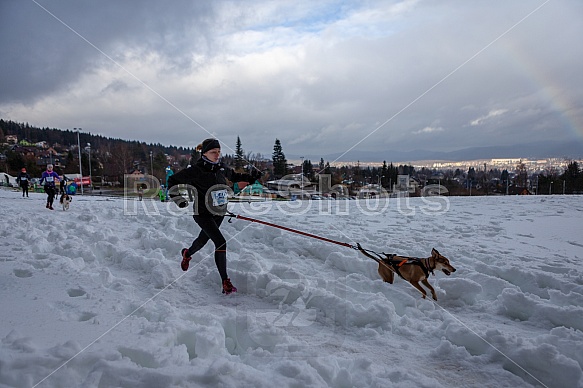 Starty a cílová fota Winter Skyrace 2019
