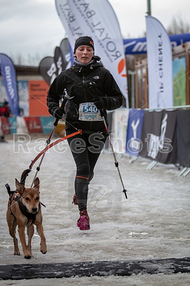 Starty a cílová fota Winter Skyrace 2019