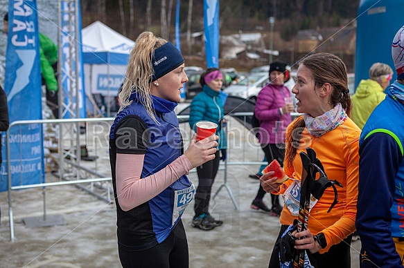 Starty a cílová fota Winter Skyrace 2019