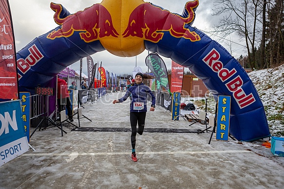 Starty a cílová fota Winter Skyrace 2019