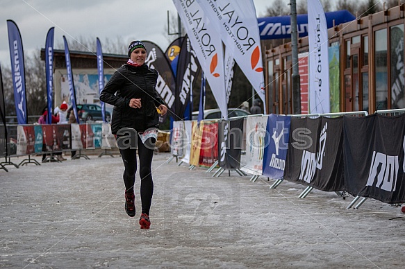 Starty a cílová fota Winter Skyrace 2019