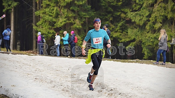 První seběh Ještěd Skyrace