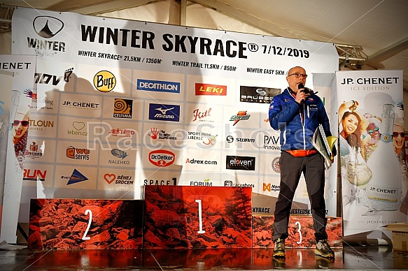 WINTER Skyrace - vyhlášení výsledků