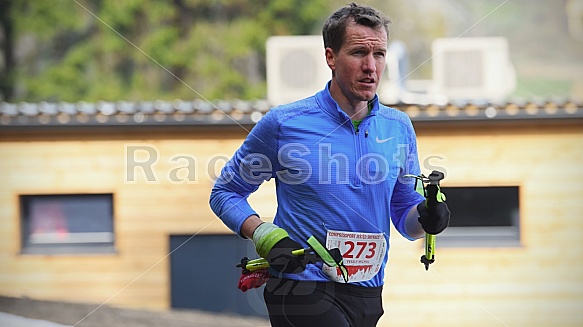 První seběh Ještěd Skyrace