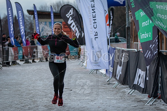 Starty a cílová fota Winter Skyrace 2019